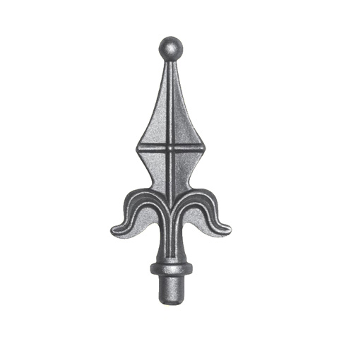 Pointe de lance 155mm diamtre 16mm  fleur de lys estampe