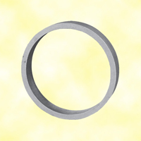 Cercle aluminium Ø100mm 20x6mm