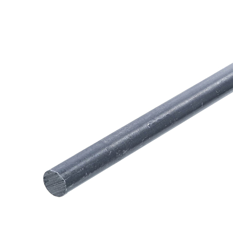 Barre profile rond 10mm longueur 2m lisse en acier lamin brut