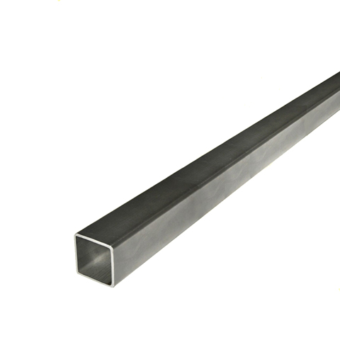 Barre profile tube 16x16mm longueur 3m carr lisse acier lamin brut