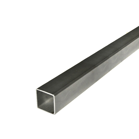 Barre profile tube 30x30mm longueur 2m carr lisse acier lamin brut