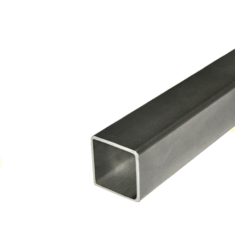 Barre profile tube 100x100mm longueur 2m carr lisse acier lamin brut