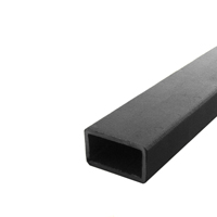 Barre profile tube 50x30mm longueur 3m rectangulaire lisse acier brut