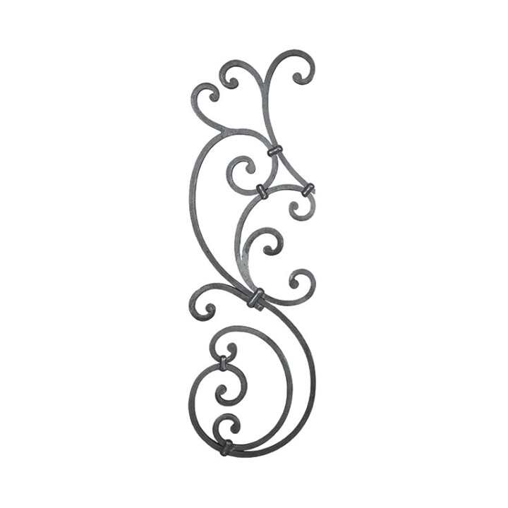 Panneau décoratif pour escaliers ou balustrades 810x260mm 12x12