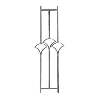 Panneau décoratif fleur de lotus 3 motifs hauteur 1000x390mm