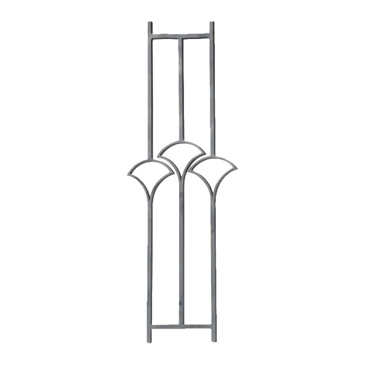 Panneau décoratif fleur de lotus 3 motifs hauteur 1000x390mm