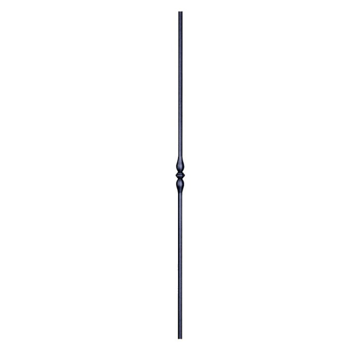 Balustre droit grenaillé calibré hauteur 1000mm ø12 -1 motif 100mm