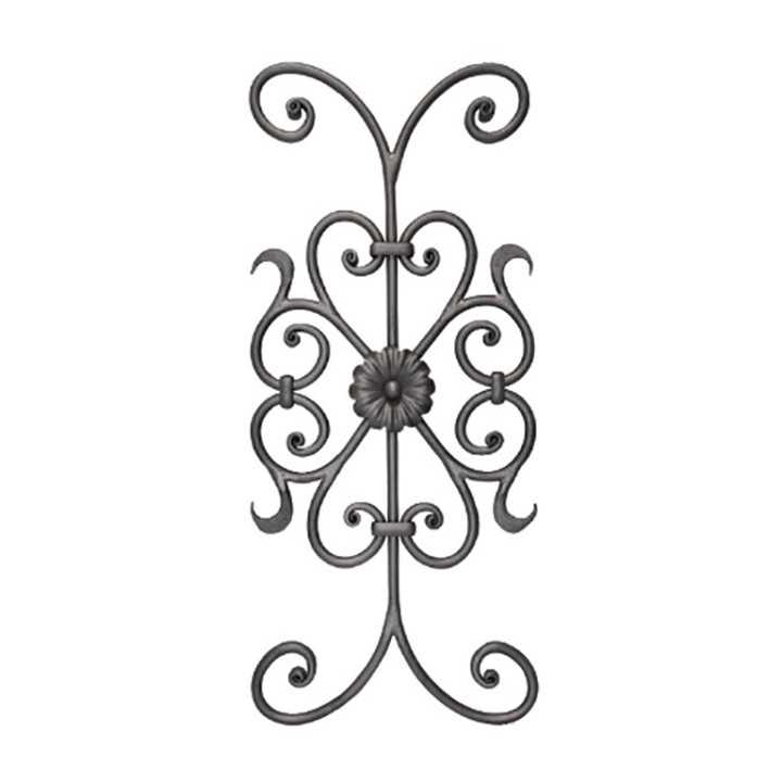 Panneau décoratif art déco en ronds ø12mm à noyaux 700x300mm
