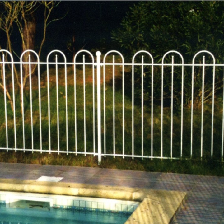 Balustre pour piscine arrondi 1250mm rond ø12mm écartement 200