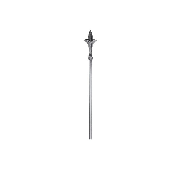 Barreau avec pointe de lance soudée FA1513 Ø16mm 650 et 1000mm