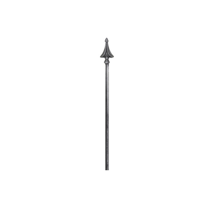 Barreau avec pointe de lance soudée FA1535 Ø16mm 650 et 1000mm
