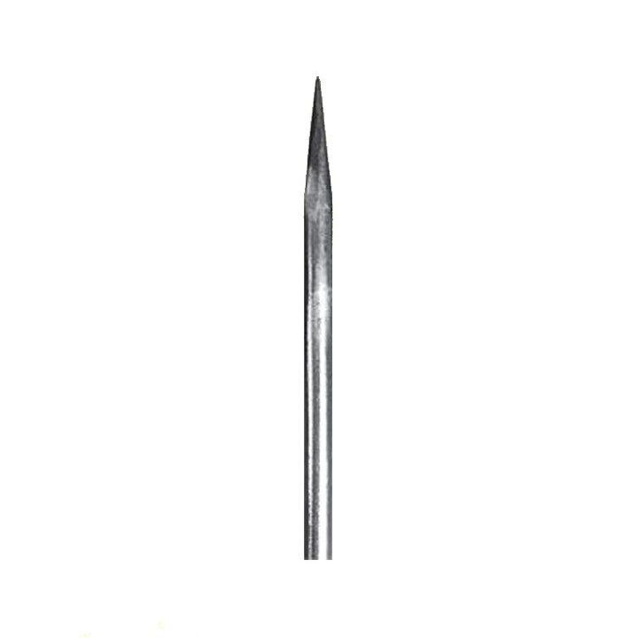 Barreaux lisses pointus en acier forgé ø14 à l'ancienne appointés 15°