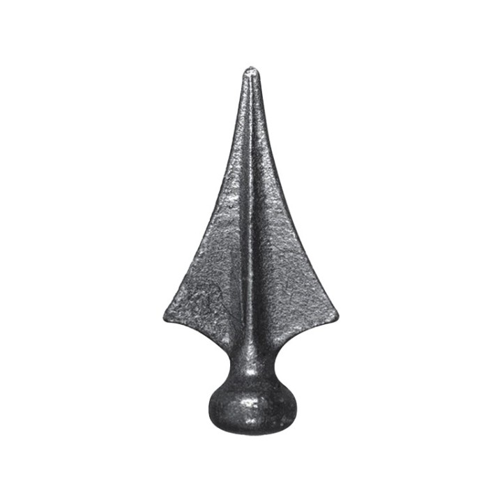 Pointe de lance triangulaire flèche 110 mm à 124mm acier à souder