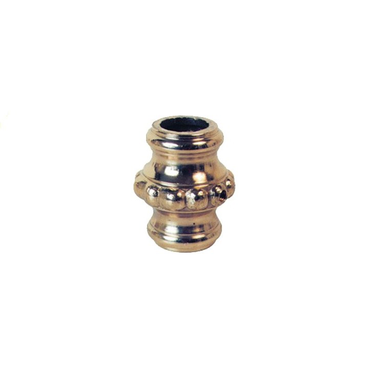 Garnitures courtes laiton poli verni avec visM5 Haut 45mm ø16mm