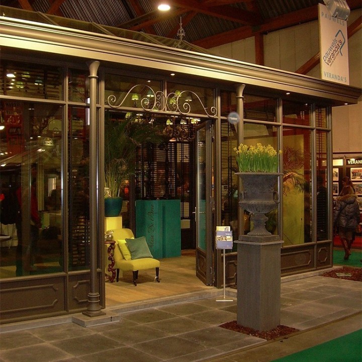 Fut de poteau modulaire en aluminium Ø80 ou Ø100, longueur 3m
