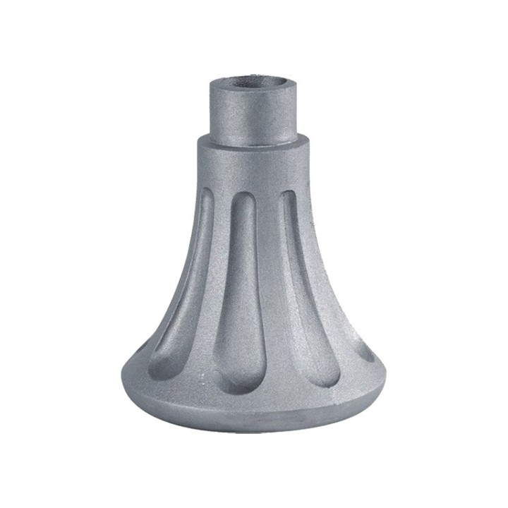 Chapiteau nervuré pour poteau modulaire alu Ø80mm ou Ø100mm
