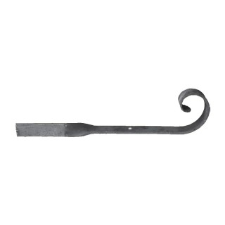 Crosse de grande section 40x8mm en acier forgé en queue de carpe