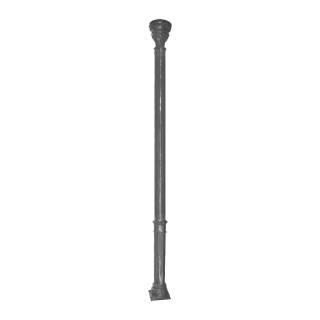 Poteau colonne, de structure en fonte d'acier hauteur 3,183m ø115