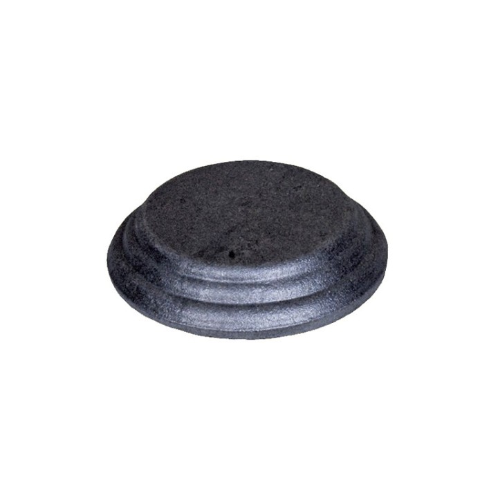 Cache scellement ronds acier forgé Ø80 ou 120mm sont livrés pleins