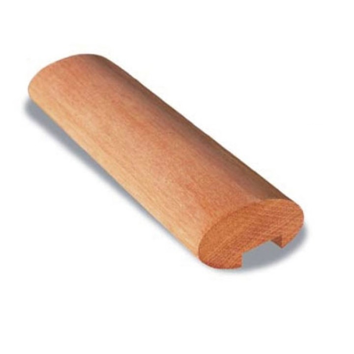 Mains courantes en bois de hêtre ou de moabi ovale 70x35mm 2m