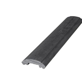 Main courante acier mouluré 40x10, 45x15 ou 55x17mm longueur 3m