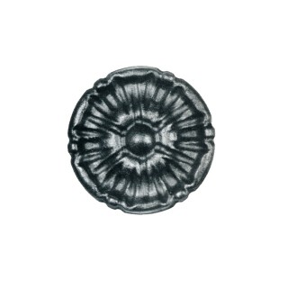 Rosaces décoratives acier Ø 55mm, Ø 90mm ou Ø125mm non percées