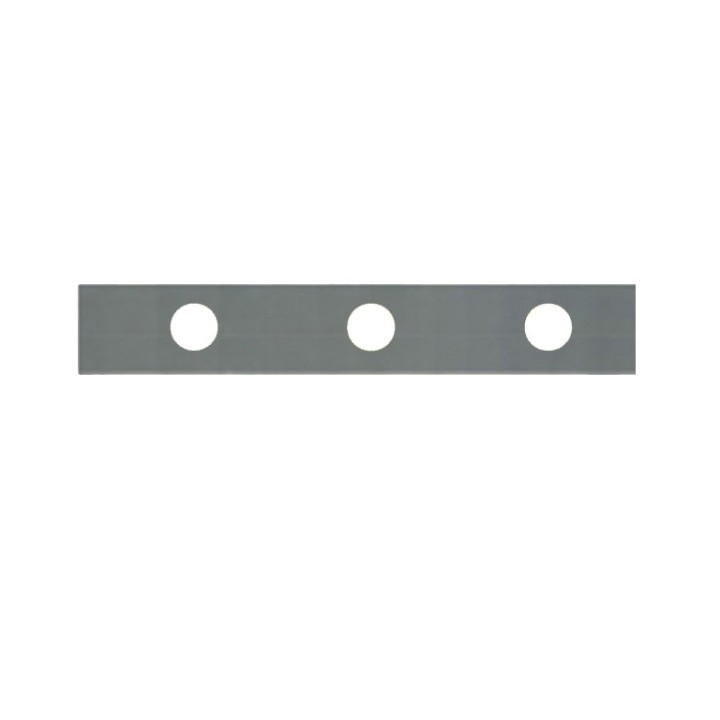 Barres 30x8mm 3 à 13 trous ronds Ø15mm pour grilles de défenses
