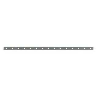 Barres 40x8mm avec 15 trous carrés droits de 14x14mm ou 16x16mm