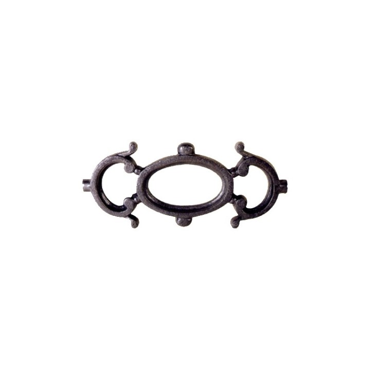 Décor fonte 275x125mm pour combler les vides des appuis fenêtres