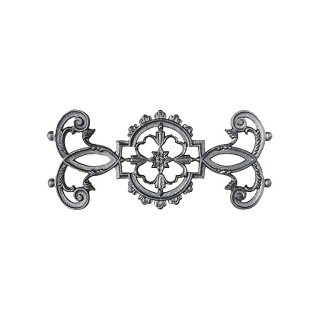 Décor fonte 460x200mm pour combler les vides des appuis fenêtres