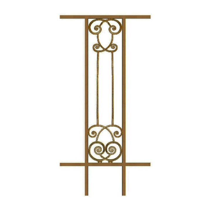 Balustrades garde-corps Amboise fonte GS largeur 540mm à 2200mm