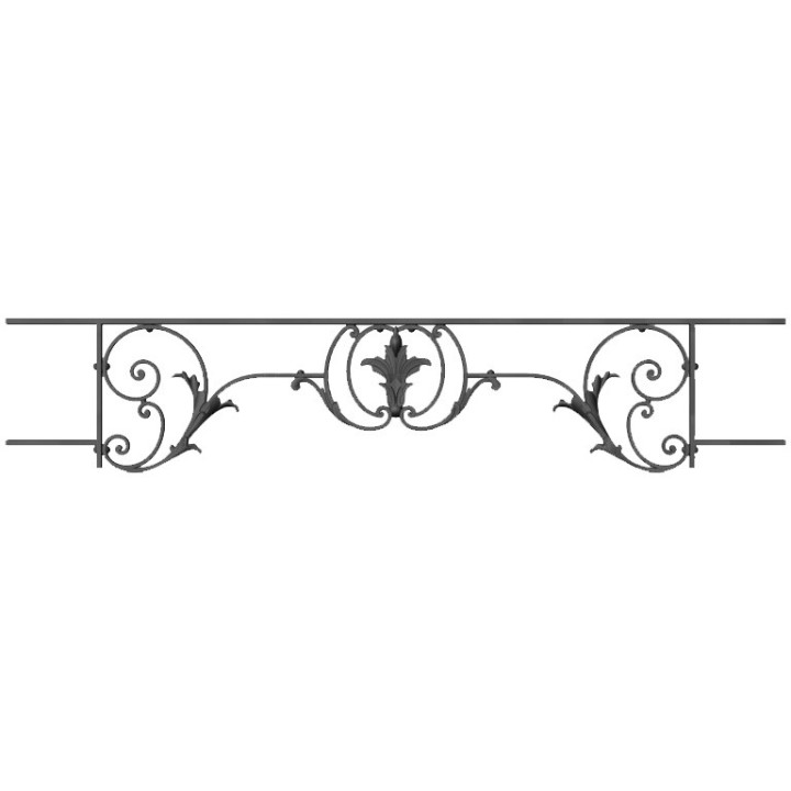 Appuis de fenêtres Chambord en fonte GS longueur 1040 à 1540mm
