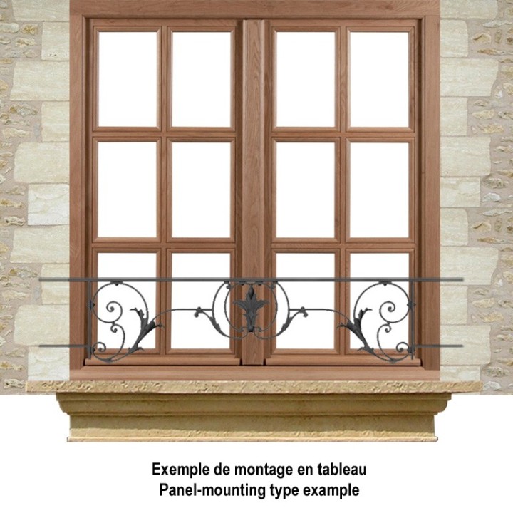 Appuis de fenêtres Chambord en fonte GS longueur 1040 à 1540mm