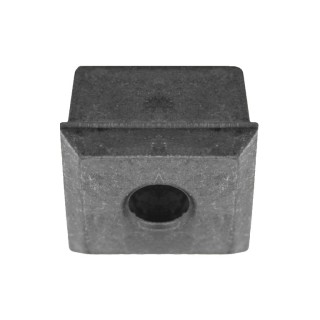 Jonctions de crapaudines alu pour tubes de 40x40mm ou 50x50mm