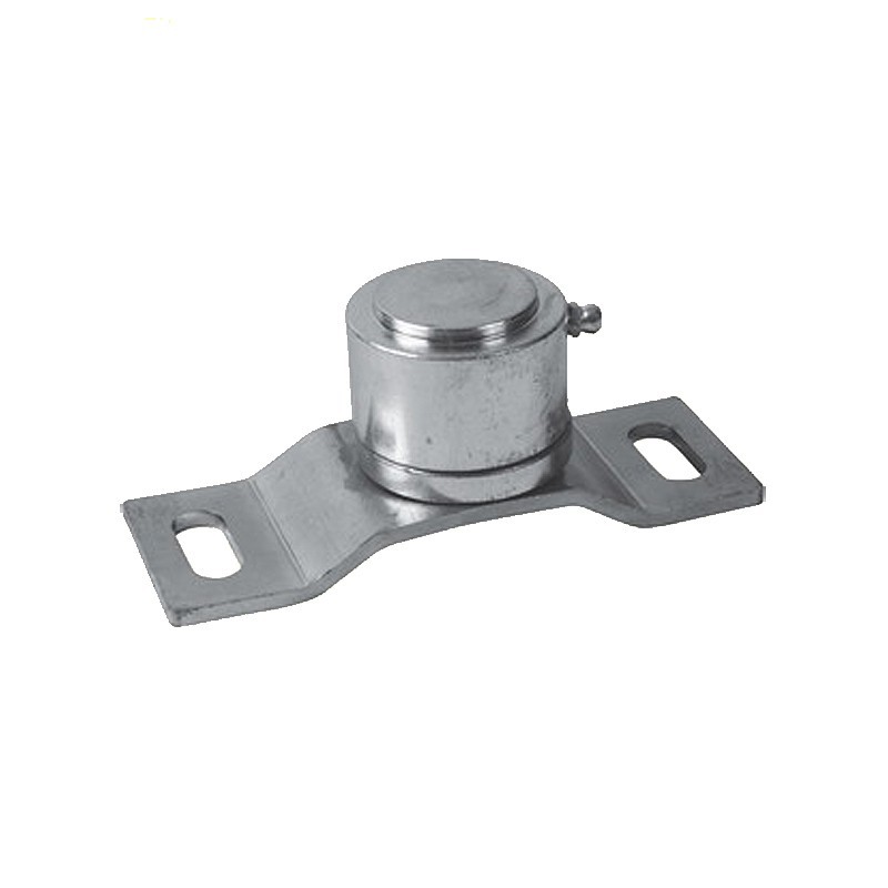 Pivots bas en acier Ø45 ou 68mm sur platine de fixation à visser