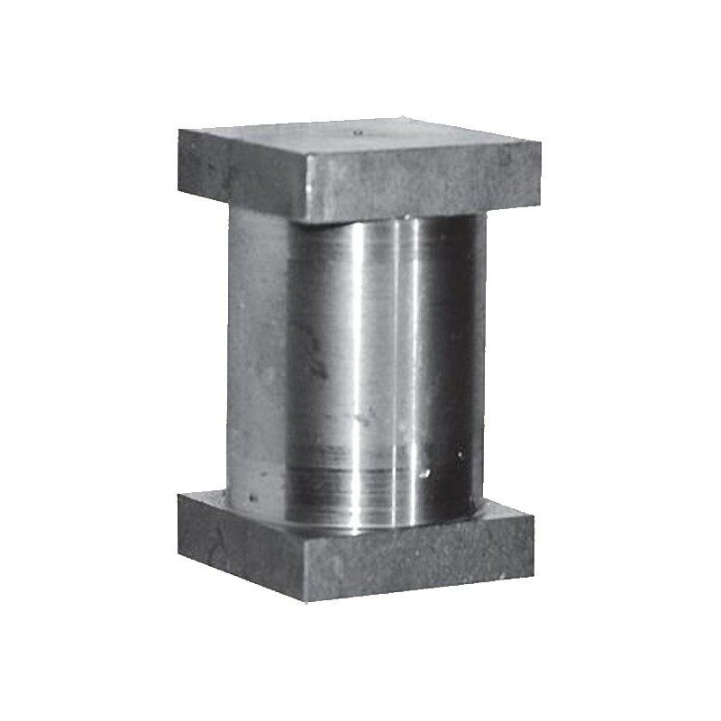 Axes en acier zingué Ø35 ou Ø40mm pour carrés 35x35 ou 40x40mm