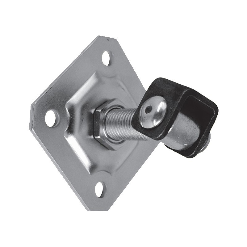 Gonds à plaquer sur poteaux et fixation par U sur tubes 30 à 40mm
