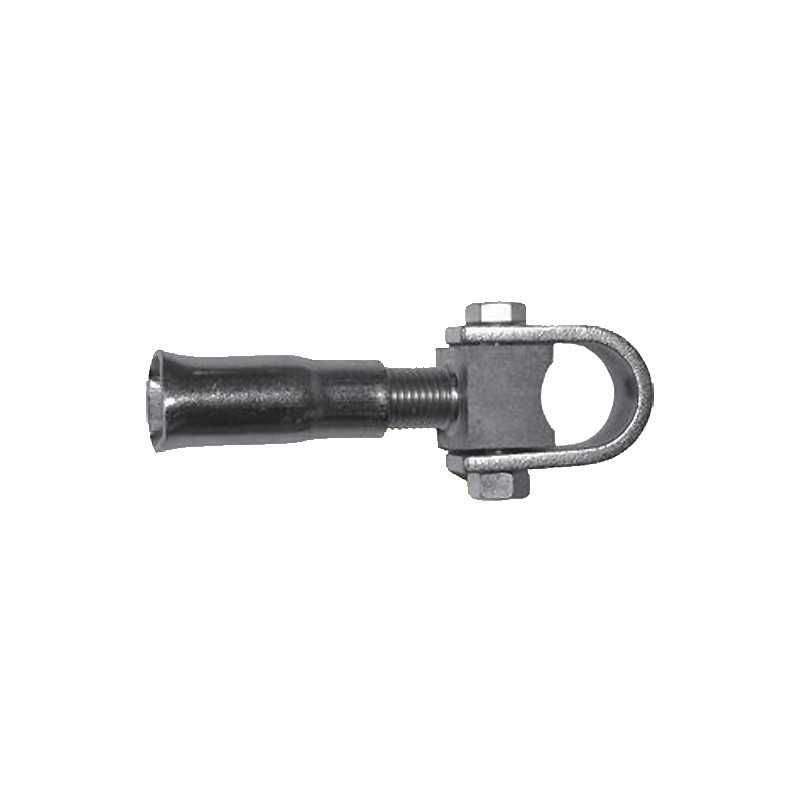 Gonds en acier galvanisés pour axes Ø35 ou Ø40mm réglables