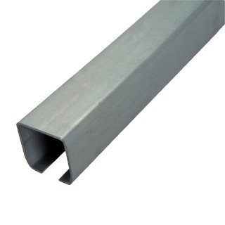 Rail pour portail autoportant cantilever 3m 98x98mm en acier
