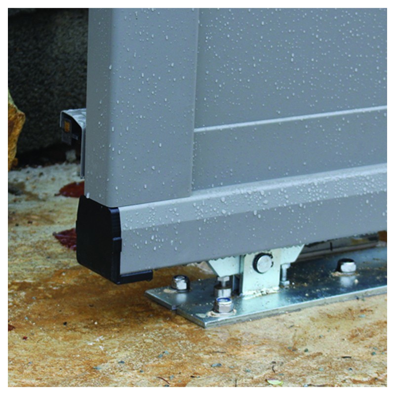 Double chariot sur plaque en acier cantilever pour auto-portants