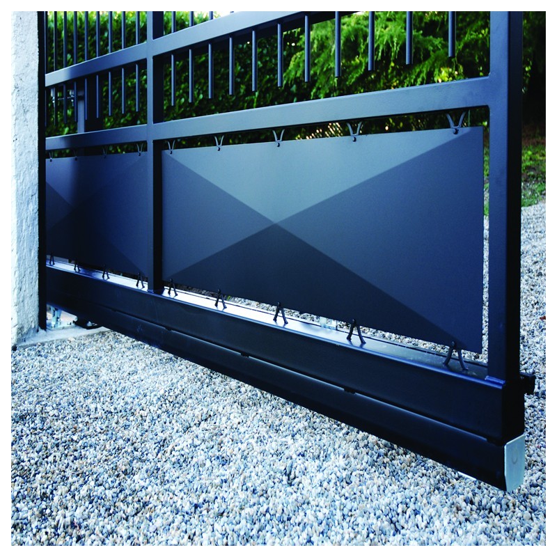 Double chariot sur plaque en acier cantilever pour auto-portants