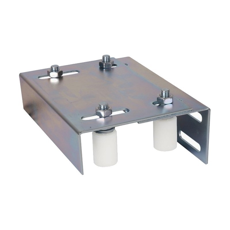 Guides pour galets ou olives de portails coulissants en acier zingué