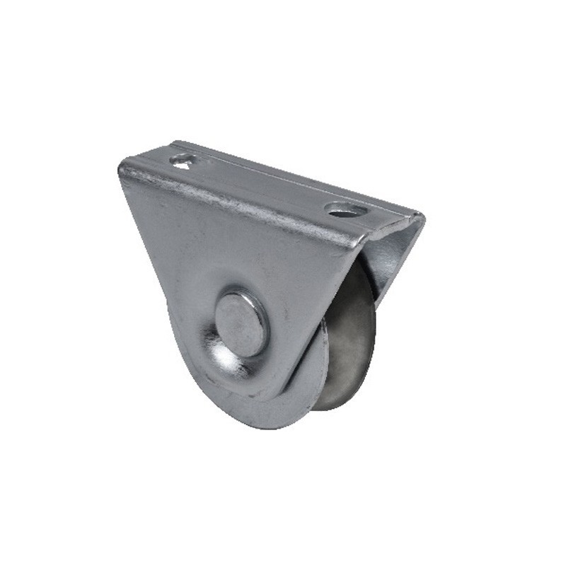 Roulette à visser avec gorge en U de 16 bandage polyamide ø60mm