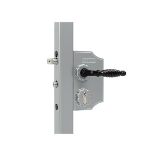 Serrures Locinox style industriel pour portail à battants haute qualité