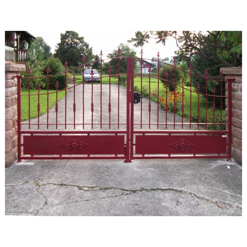 Serrures Locinox style industriel pour portail à battants haute qualité