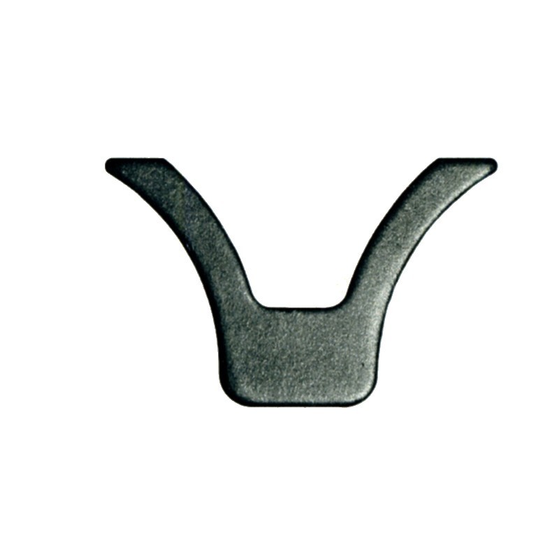 Pattes de fixation en acier pour festonnages décoratifs portails