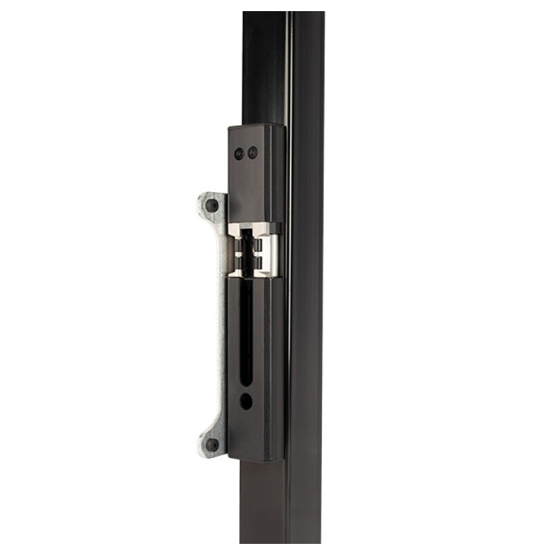 Gâche électrique en applique Locinox réversible pour tubes carrés