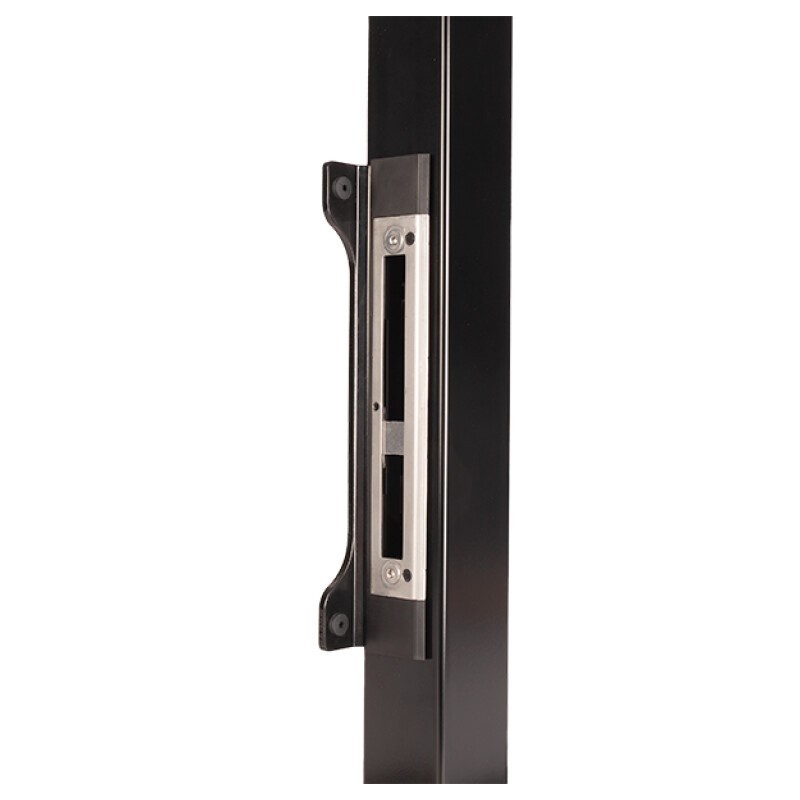 Gâche à encastrer Locinox réversibke pour tube de 40x40 ou 50x50