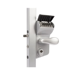 Serrures Locinox à code mécanique pour portail à battants 40à60mm