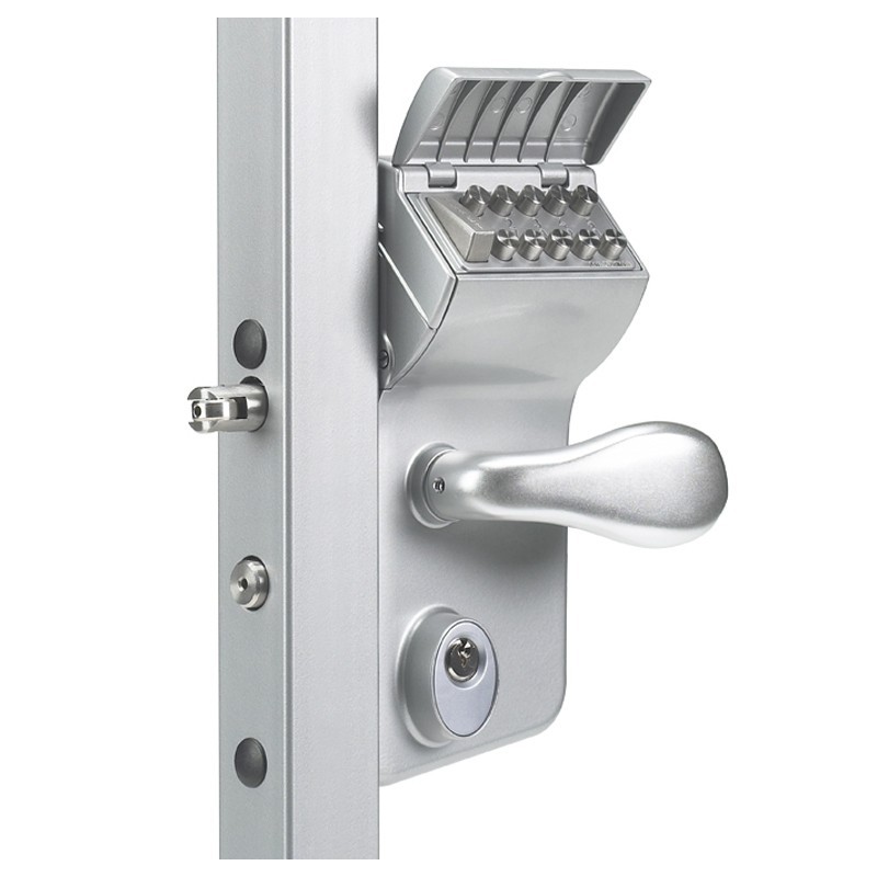 Serrures Locinox à code mécanique pour portail à battants 40à60mm
